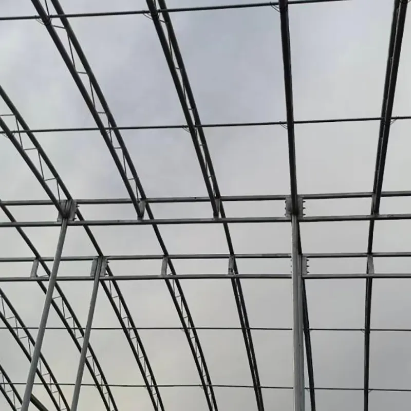 Welded Steel Truss Arch Solar Greenhouse